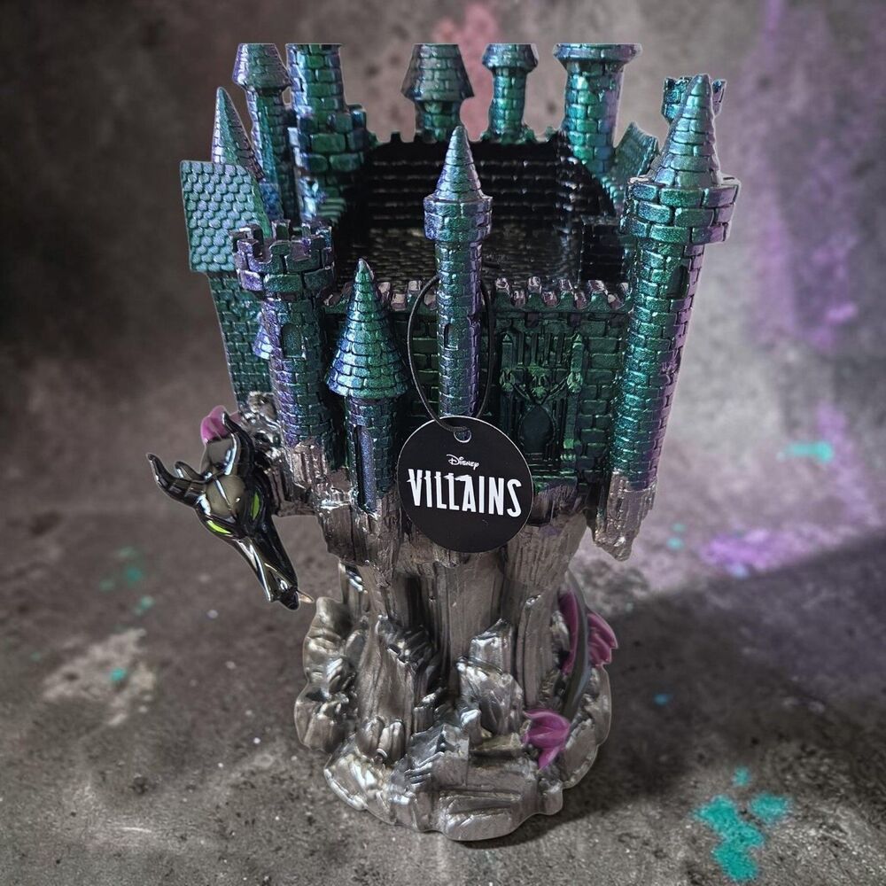 Disney Villains Castle Candle Holder Dragon Maleficent